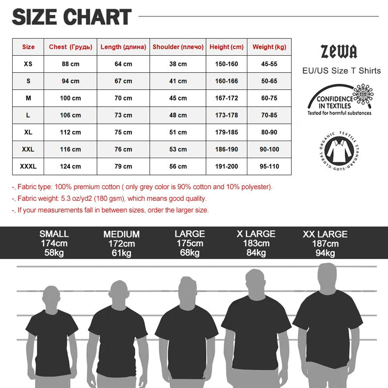 100% Cotton T Shirt Men's Graphic T-Shirt New York Electrocardiogram The USA US City Tops Cotton Tees XS
