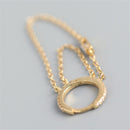 ANDYWEN 925 Sterling Silver Long Chain Hoops Line Crystal CZ Loops Circle Double Chain Round Piercing Women Luxury Jewelry