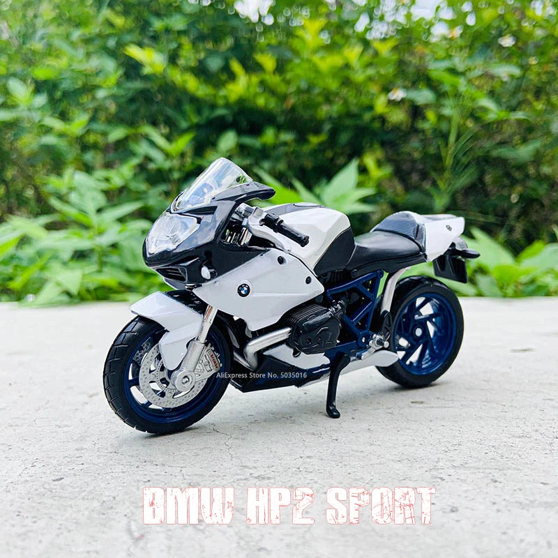 Maisto 1:18 NEW BMW R1250GS Silvardo original authorized simulation alloy motorcycle model toy car Gift