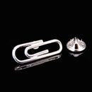 High quality men's shirt Brooch fashion jewelry doctor stethoscope Brooch new dress scarf badge pin gift, wholesale and retail