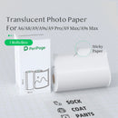 PeriPage 107mm/77mm/56mm Thermal Paper Roll BPA-Free Non-adhesive Receipt Printing Paper Waterproof Oil-proof Friction-proof