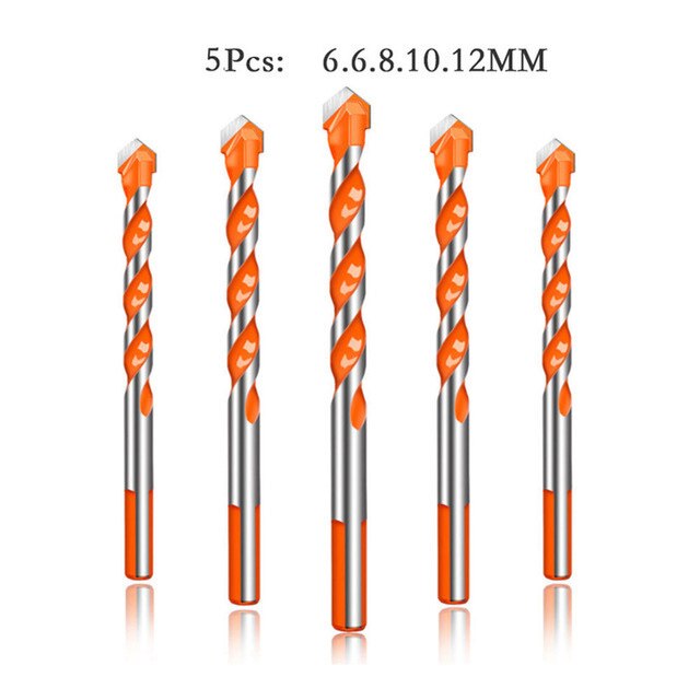 3-12mm Diamond Drill Bit Set Tile Marble Glass Punching Hole Saw Ceramic Drilling Core Bits  Woodworking Tools Dropshipping