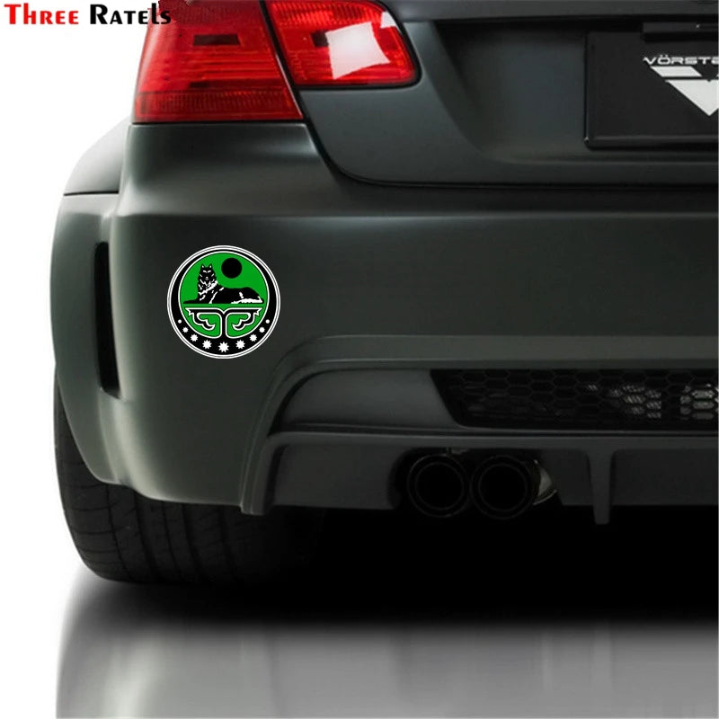 Three ratels FTC-769 Chechnya Chechen Republic of Ichkeria Chechen Wolf Second Ch car sticker decal car auto stickers