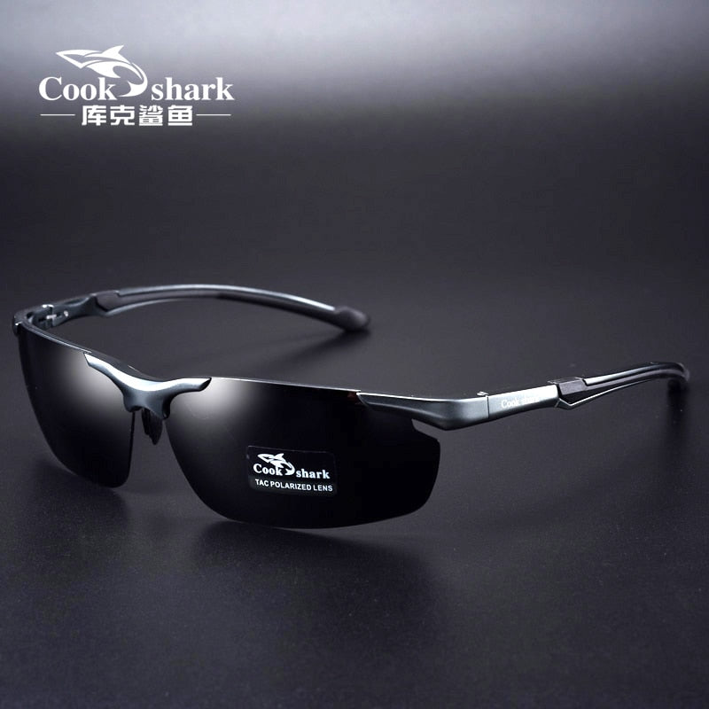 Cookshark 2020 new sunglasses men polarized sunglasses driving hipster glasses