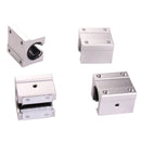 4PCS/LOT SBR10UU SBR12UU SBR16UU SBR20UU SBR25UU 12mm 16mm 20mm Linear Ball Bearing Block for CNC Router SBR Linear Guide Rail