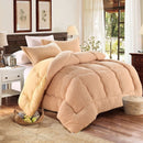 Autumn Winter Thicken Warm Lamb Wool Quilt Blanket Single Double King Queen Bed Cover Bedding Comforter Home Hotel Duvets