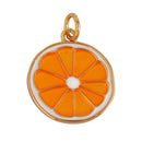 3D Fruit Strawberry Grape Mango Pineapple Water Melon Cherry Banana Charm Pendant , Jewelry Necklace Bracelet Making Supply M15