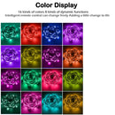 RGB led strip DC5V SMD5050 LED flexible waterproof light  battery power supply with remote control TV decoration lights lighting