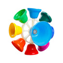 Orff Musical Instrument Set Handbell Colorful 8-Note Hand Bell Child Music Toy Baby Early Education Beautiful Christmas Gift