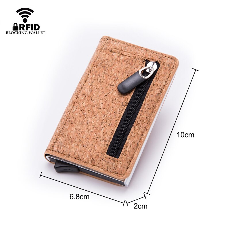 DIENQI Rfid Card Holder Men Wallets Mini Purse Money Bag Slim Thin Smart Wallet Male Leather Purse Small Vallet Portfel New 2020