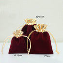 Coloful Velvet Bag Jewelry Packing Velvet Drawstring Pouches Beads/Candy/Jewelry Drawstring Bag Gift Bags For Wedding Christmas