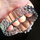 New Geneva Classic Luxury Rhinestone Quartz Women Watches Fashion Female Clock Reloj Mujer Silver Diamonds Ladies Wristwatches