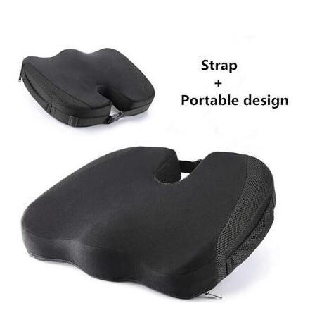 High quality Memory  Foam Non-slip Cushion Pad Inventories,Adjustable Car Seat Cushions,Adult Car Seat Booster Cushions