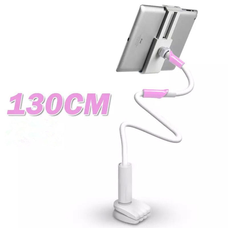 Desktop Phone Tablet Stands 130cm Tablet Holder Adjustable Mount For Tablet 4.0 To 11 inch Bed Tablet PC Stand Metal Support