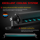 CO LIGHT Super Slim 12V 24V Off Road LED Bar Spot Flood Combo LED Light Bar/Work Light 30000LM for Truck Boat 4x4 SUV Car Barra