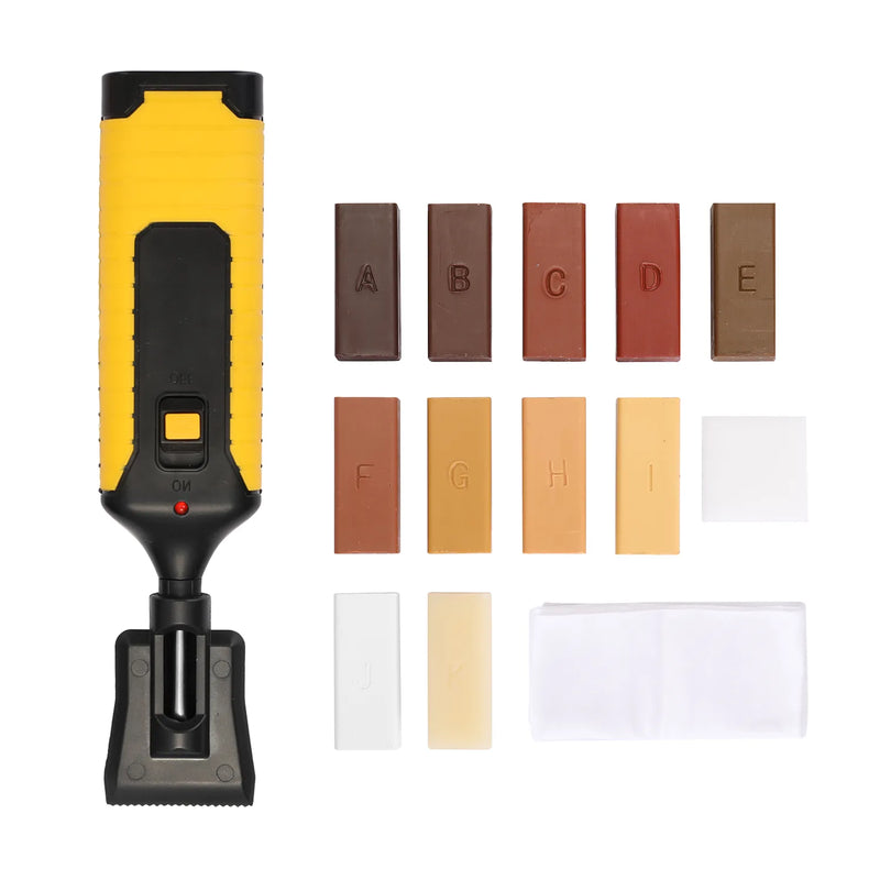 Laminate Repairing Kit Wax System Floor Worktop Sturdy Casing Chips Scratches Mending Tool Set  tool boxes