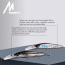 MEREDITH Slow Sinking or Flaoting 110mm Minnow Wobbler Fishing Lures Artificial Hard Bait Depth 0-3m Bass Pike Bait Tackle