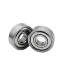 10PCS ABEC-5 Flange Ball Bearing 608zz 623zz 624zz 625zz 635zz 626zz 688zz 3D Printers Parts Deep Groove Flanged Pulley Wheel