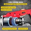 SucceBuy Portable BandSaw 5Inch Cutting Capacity Cordless Variable Speed 10Amp Motor Deep Cut Bandsaw for Metal Wood Pipes Rebar