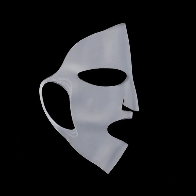 Silicone world Silicone Face Mask Reusable Moisturizing Lifting Firming Anti Wrinkle Face Firming Gel Sheet Mask Skin Care