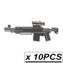 Brick Guns Science Fiction Future Weapons Pack for Star troops MOC Part Building Blocks Toys for Children