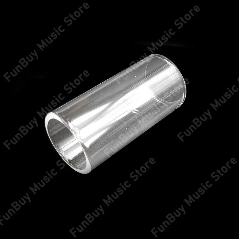 2pcs Transparent Glass Guitar Slide Set Musical Instrument Accessories 28mm/50mm/60mm/70mm Guitar Accessories