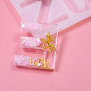 Letter A to Z Mold Alphabet &amp; Number Silicone Molds Initial Mold Large Clear Resin Mold Epoxy Resin Craft Supplies (36 Cavity)