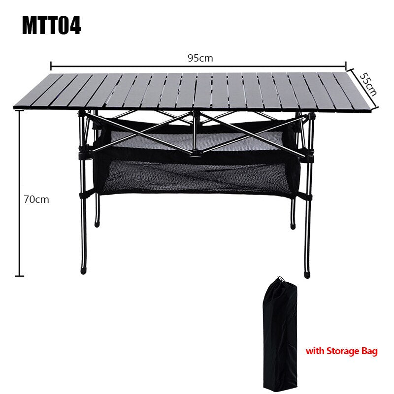 Manstool Outdoor Camping Table Aluminum Alloy Desk BBQ Foldable Tables Ultralight Picnic Table Folding Outdoor Desk Camping Gear