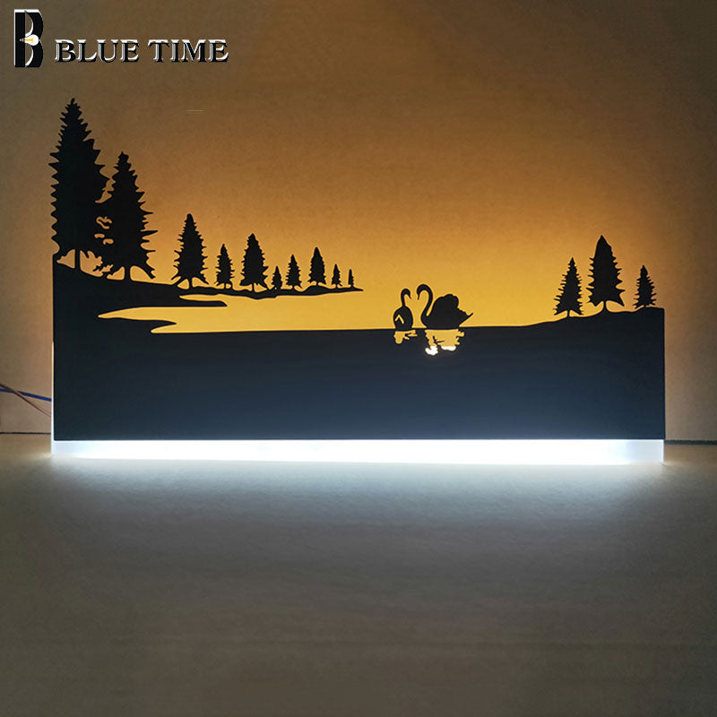 110V 220V Led Wall Light Black Wall Lamp Sconce Lighting For Living Room Bedside Room Bedroom Lamp Wall Sconce Mirror Light Wall