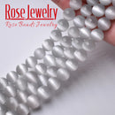 Wholesale Gray Cat Eye Stone Round Loose Beads 4 6 8 10 12 Mm Natural Glass String Stone Beads For Jewelry Making 15 Inches