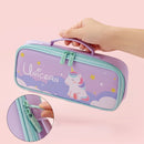 Unicorn Pencil Case Kawaii Papelaria Pen Cute School Pencil Bag Gift Box Estuche Escolar Astucci Kids School Supplies Stationer