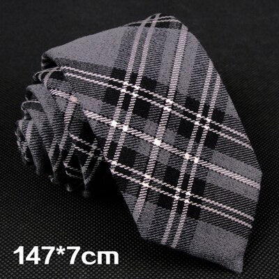 Checked Plaid Scottish Tartan Red Crimson Gray Grey Green Yellow Blue Mens Ties Neckties Free Shipping Suit Gift For Men