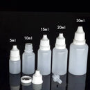 50PC 5ml/10ml/15ml/20ML/30ML/50ML Empty Plastic Squeezable Dropper Bottles Eye Liquid Dropper Refillable Bottle Eye drops bottle