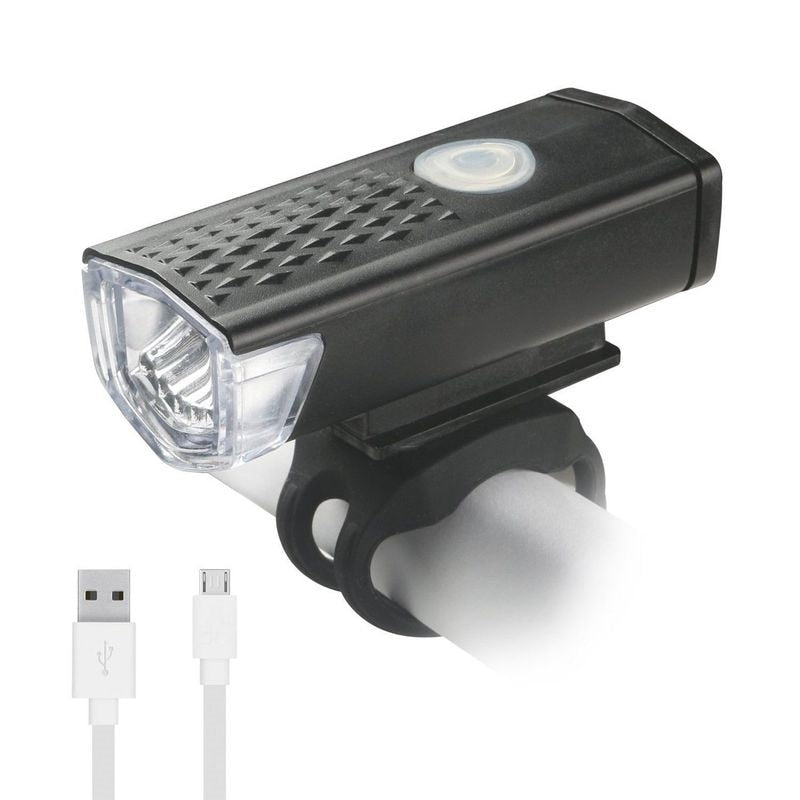 Bike Light USB Rechargeable 300 Lumen 3 Mode Bicycle Front Light Lamp Bike Headlight Cycling LED Flashlight Lantern