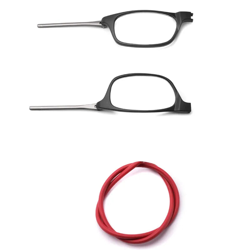 MGHBHS high-grade TR magnetic absorption hanging neck reading glasses for men and women portable magnet reading glasses
