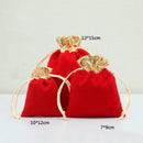 Coloful Velvet Bag Jewelry Packing Velvet Drawstring Pouches Beads/Candy/Jewelry Drawstring Bag Gift Bags For Wedding Christmas