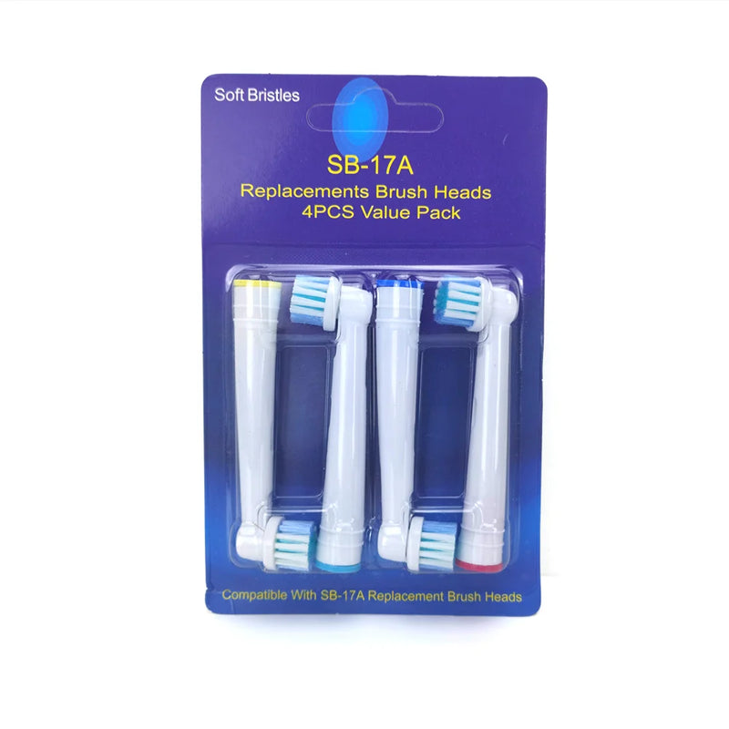 20Pcs/Lot Electric Toothbrush Head For Oral B Sensitive Replacement Brush Heads D25 D30 D32 D18 4739 3709 4728 D4510 D12013