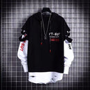 Men's Hoodies Male Casual Sweatshirts Streetwear Y2K Black Man Tops Korean Fashion Stylish Hip Hop Hoody Anime Dacning Clothing