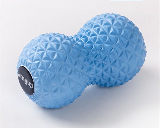 EVA Peanut Massage Ball Double Lacrosse Massage Ball Mobility Ball for Physical Therapy Deep Tissue Massage Tool Back Hand Foot