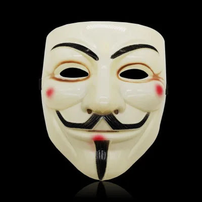 V for Vendetta Halloween Masks Movie Cosplay Costume Christmas Party Masquerade Mask Anonymous Guy Fawkes Magician Tool