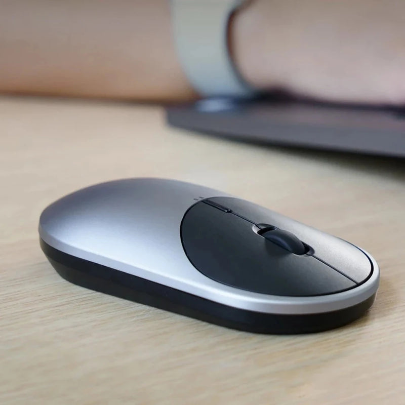 Xiaomi Wireless Mouse Portable  Bluetooth 4.0 Aluminium Alloy ABS Material Gaming Mouse RF 2.4GHz Dual Mode Connect Mi 1200DPI