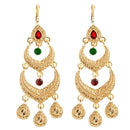 Moroccan Style Earrings for Women's Wedding Party Jewelry with Rhinestone Droplet Shape