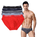 5Pcs/lot Breathable  Men Underwear Modal Men Briefs Male Large size L-7XL Male Comfortable Solid Underpants Fashion Men Panties