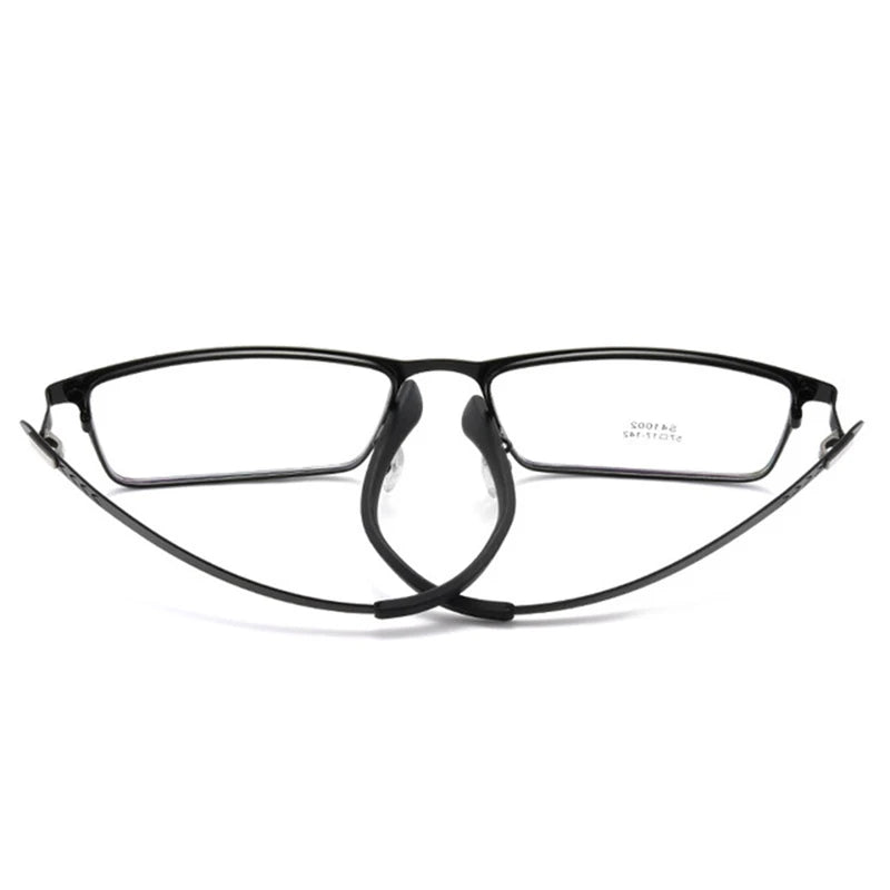 BCLEAR Brand Design Full Rim Alloy Optical Eyeglasses Frame Flexible Spring Hinge Business Casual Men Eyewear Spectacle Fashion