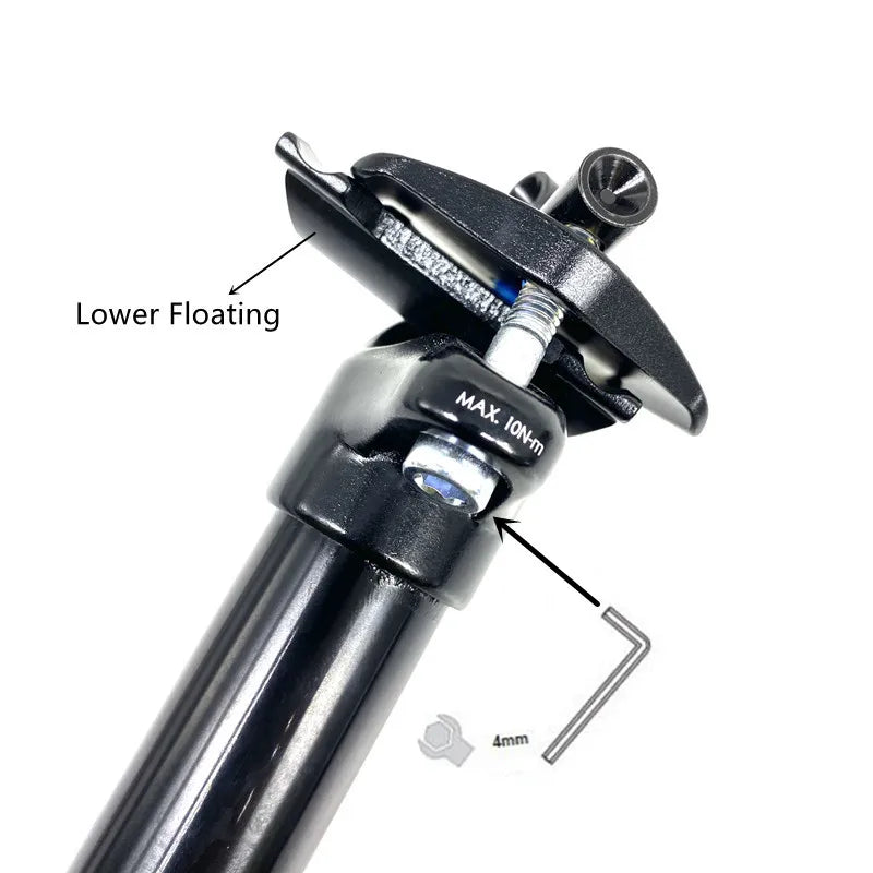 KS EXA 900I Wire Control Hydraulic Seat Tube MTB Seatpost 30.9/31.6mm Cable Remote Internal Routing Dropper