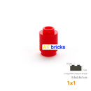 50pcs/lot DIY Blocks Building Bricks Cylindrical Educational Assemblage Construction Toys for Children Size Compatible Brand