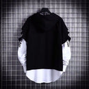 Men's Hoodies Male Casual Sweatshirts Streetwear Y2K Black Man Tops Korean Fashion Stylish Hip Hop Hoody Anime Dacning Clothing