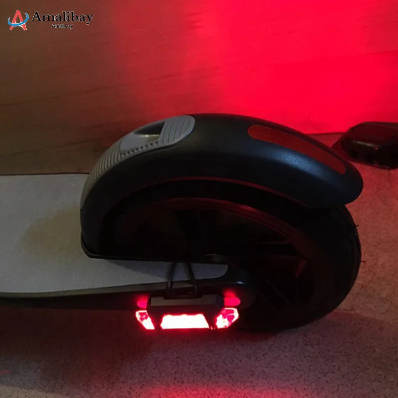 Electric Scooter Warning Light USB Charging Flash Taillight For Ninebot KickScooter ES1 ES2 ES4 Xiaomi Ninebot Parts Accessories