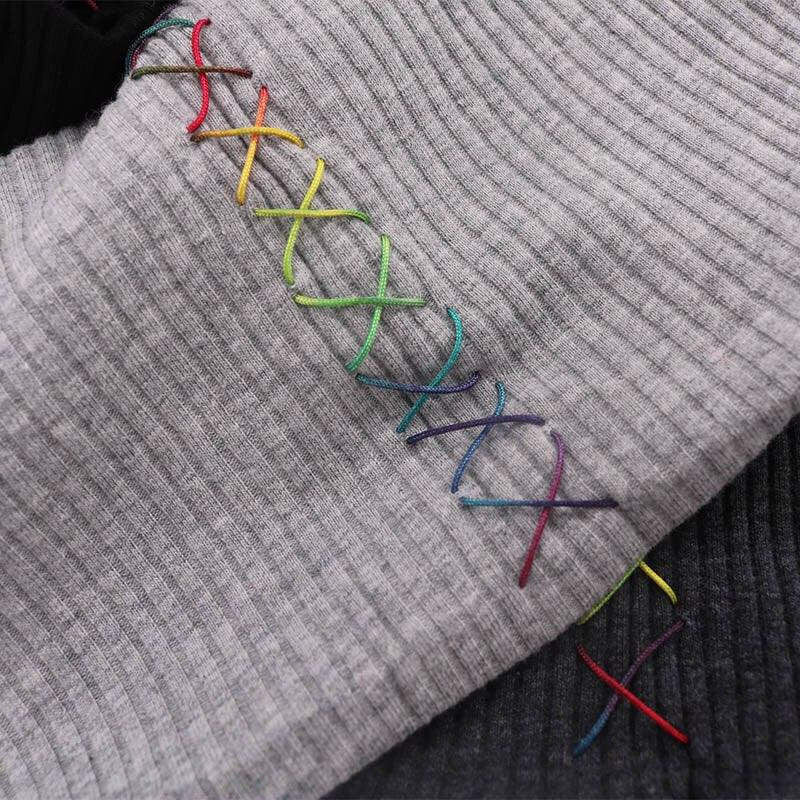 Soft colorful ribbon cotton ribbed hats for women hat 2020 New Spring Winter Slouchy hats ladies Girls Skullies Beanies Gorros