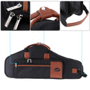 1680D Water-resistant Oxford Cloth Bag Cotton Padded Advanced Fabrics Sax Soft Case Adjustable Shoulder Strap for Alto Saxophone